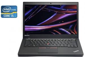 Ультрабук Lenovo ThinkPad T450s / 14' (1920x1080) IPS / Intel Core i5-5300U (2 (4) ядра по 2.3 - 2.9 GHz) / 8 GB DDR3...