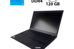 Ультрабук Lenovo ThinkPad T460s / 14' (1920x1080) IPS / Intel Core i5-6200U (2 (4) ядра по 2.3 - 2.8 GHz) / 8 GB DDR4...