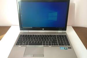 Б/у Ноутбук HP EliteBook 8560p 15.6' 1600x900| Core i7-2620M| 4 GB RAM| 128 GB SSD| Radeon HD 6470M 1GB