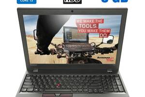 Ультрабук Lenovo ThinkPad T550/ 15.6' (1366x768)/ i5-5300U/ 8GB RAM/ 500GB HDD/ HD 5500