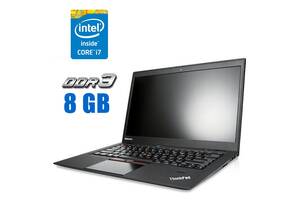 Ультрабук Lenovo Thinkpad X1 Carbon G3 / 14' (1920x1080) IPS / Intel Core i7-5600U (2 (4) ядра по 2.6 - 3.2 GHz) / 8...