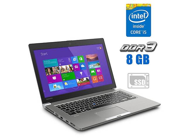 Ультрабук Toshiba Tecra Z40T-C/ 14' (1920x1080) Touch/ i5-6300U/ 8GB RAM/ 240GB SSD/ HD 520