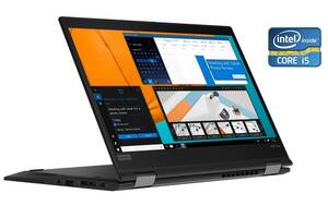 Ультрабук-трансформер Lenovo ThinkPad X390 Yoga / 13.3' (1920x1080) IPS Touch / Intel Core i5-8250U (4 (8) ядра по 1...