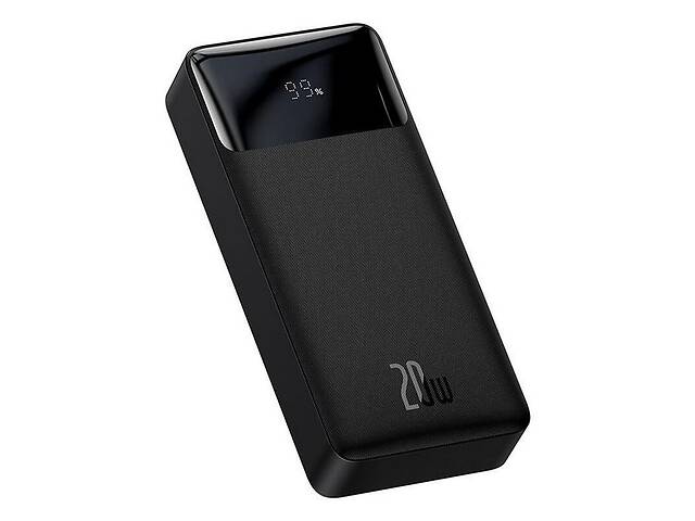 УМБ 20000 мАч Power Bank BASEUS PPDML-N01 Bipow с дисплеем PD/QC 20W 3A Black