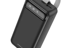 УМБ 30000mAh Power Bank BOROFONE BJ14B Black + фонарь