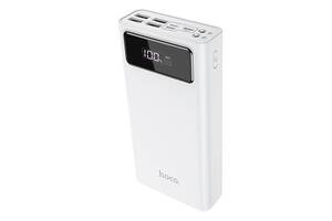 УМБ 30000mAh Power Bank HOCO General J65 30000mAh 4USB Lightning Type-C 2A White