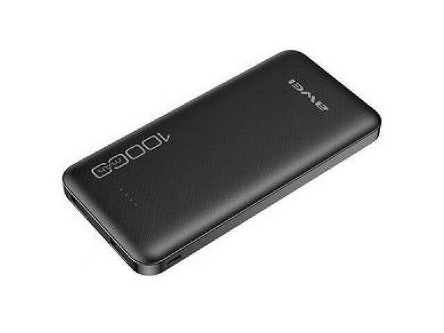 УМБ портативное зарядное устройство Power Bank Awei P28K 10000 mAh Черный (5325)