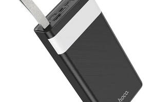 УМБ повербанк Power Bank HOCO J73 30000mAh 2USB, Type-C, Lightning, 2A, черное