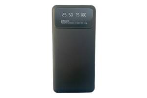 УМБ Power Bank 20000mAh повербанк с экраном и фонариком Black (11225-hbr)