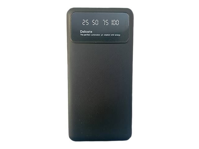 УМБ Power Bank 20000mAh повербанк с экраном и фонариком Black (11225-hbr)