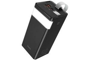 УМБ Power Bank HOCO Powermaster J86A 50000mAh с функцией настольной лампы черное