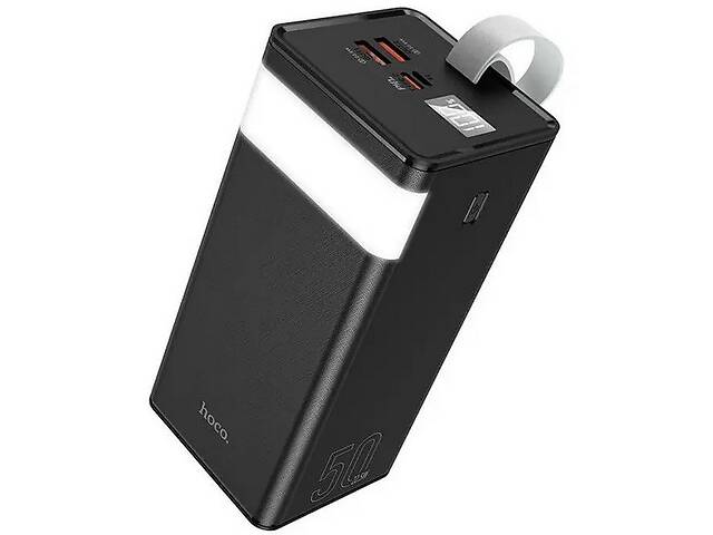 УМБ Power Bank HOCO Powermaster J86A 50000mAh з функцією настільної лампи чорне