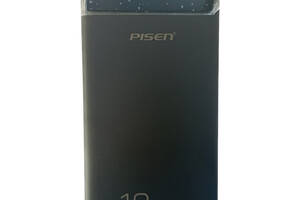 УМБ Power Bank Pisen Cube+ 10000mAh повербанк внешний аккумулятор Black (11231-hbr)