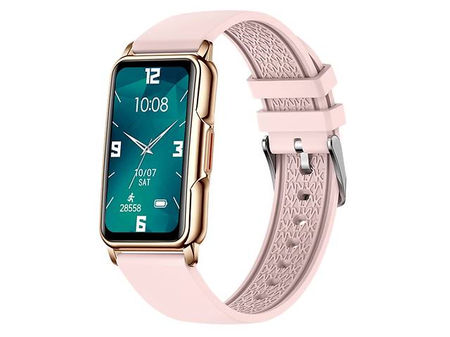 Умный фитнес-браслет Uwatch X80 Pink