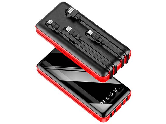 Универсальная мобильная батарея (УМБ) повербанк Power Bank Bilitong R2 with micro USB, Lightning и Type-C 20000 mAh ч...