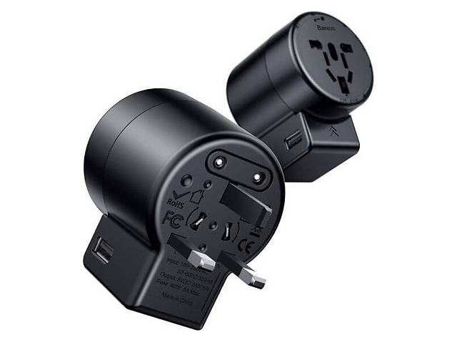 Универсальное зарядное устройство Baseus Rotation Type Universal Charger Black (ACCHZ-01) (Код товара:20336)