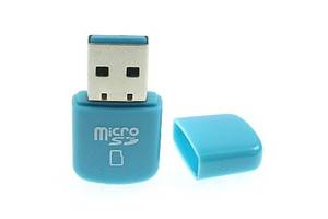 USB 2.0 MicroSD кардридер разноцвет #100226