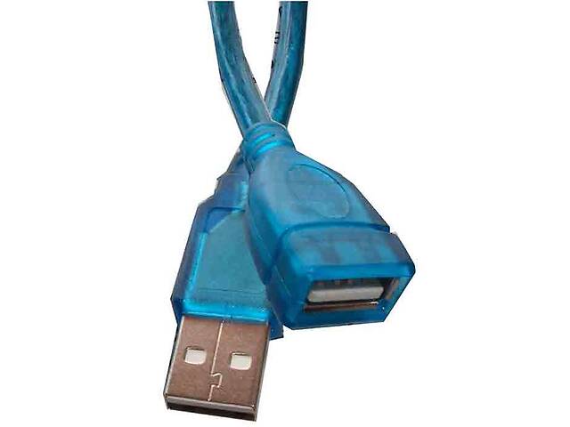 USB AM/AF удлинитель 0,35м силиконовый