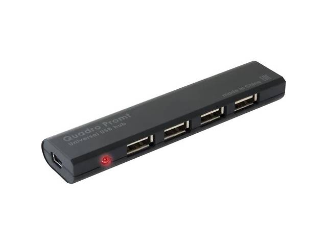 USB HUB Defender Quadro Promt 4xUSB 2.0 (83200) (Код товара:26581)