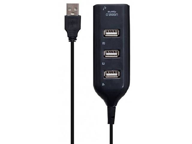 USB HUB H003 4 in 1 Black (Код товара:25126)