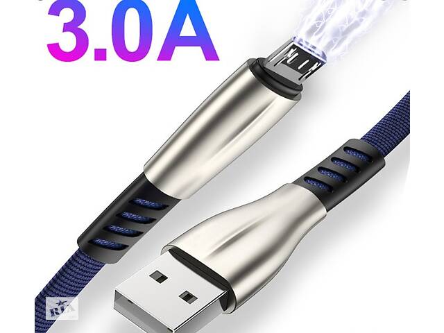 USB кабель Micro USB быстрая зарядка качество Fast Charging USB Cable #100224-2