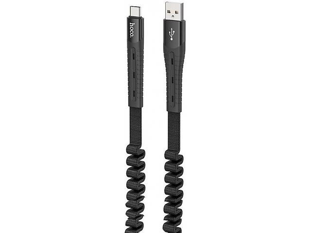 USB кабель Type-C Hoco U78 1.2m Black (Код товара:20797)