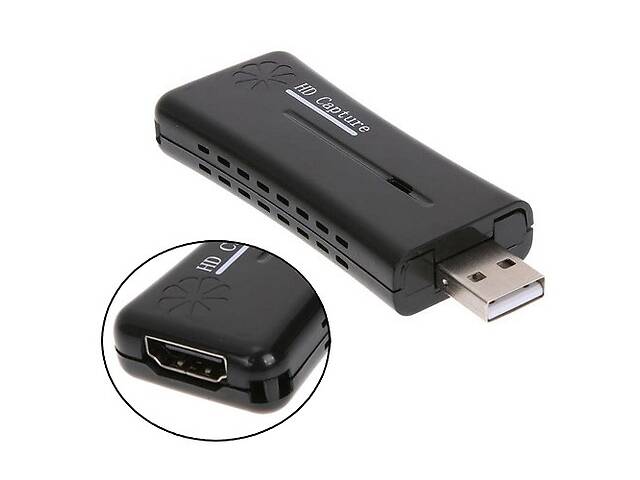 USB карта видеозахвата внешняя, портативная, BTB HDMI, 1080p, 60fps