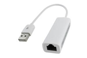 USB LAN rj45 адаптер сетевая карта белая