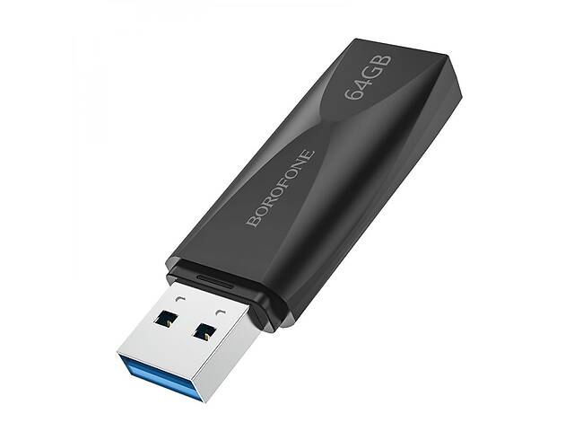 USB-накопитель Borofone BUD4 64Gb USB Flash Drive 3.0 64 Гб Black