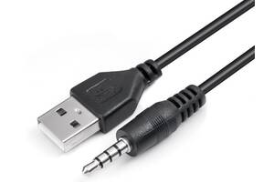 USB папа- 3,5 mm jack 1метр