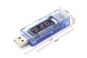 USB тестер заряда амперметр вольтметр #100358