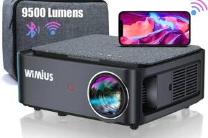 Уцінка! Мультимедійний домашній проектор WiMiUS K1 FullHD LED 7500 Лм Wi-Fi Bluetooth