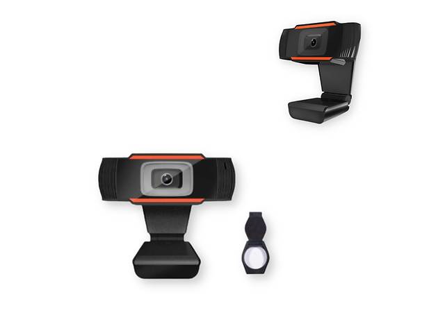 Веб-камера Full HD 1080p 1920x1080 с встроенным микрофоном для ПК компьютера скайпа UTM Webcam черный (SJ-922-1080_321)
