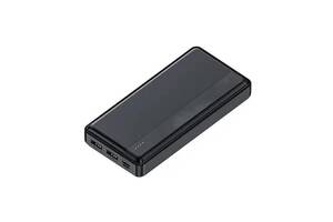 Внешний аккумулятор Power Bank Dexim X2 DCA0048 2xUSB Type-C 20000 mAh Black (3_02499)