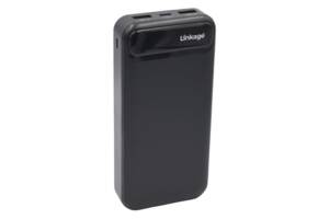 Внешний аккумулятор Power Bank Linkage LKP-21 2xUSB LCD 10000 mAh Black (3_02406)