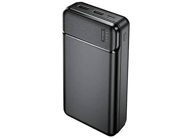 Внешний аккумулятор Power Bank Maxlife MX-20 2xUSB Type-C 20000 mAh Black (3_02477)