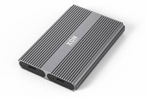 Внешний карман XON MemoryCase для двух M.2 NGFF (SATA) USB 3.1 Type-C Серый (XSC1C13NG2MG 6259)