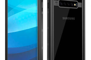 Водонепроницаемый чехол Shellbox для Samsung Galaxy S10+ Черный (880810)