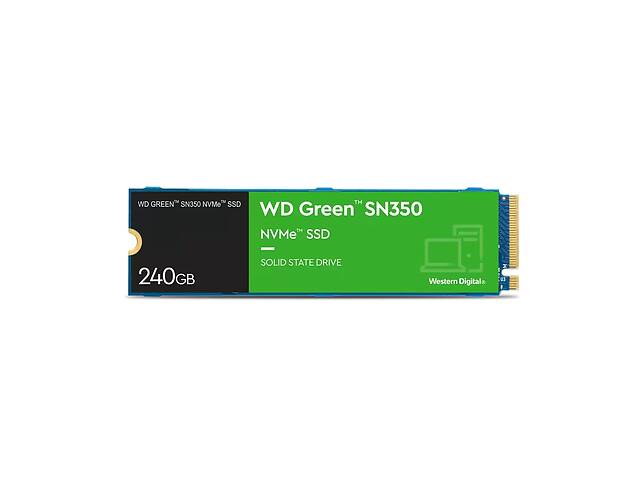 WD Накопичувач SSD M.2 240GB PCIe 3.0 Green SN350