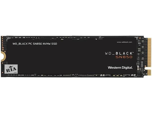 WD Накопичувач SSD M.2 2TB PCIe 4.0 Black SN850 Heatsink