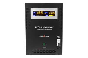 ДБЖ LogicPower LPY-B-PSW-7000VA+ 5000Вт 10A/20A з правильною синусоїдою 48В