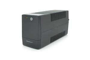 ИБП Qoltec QLT1000 (600W) Proxima-L, LED, AVR, 3st, 2xSCHUKO socket, 1x12V9Ah, metal Case