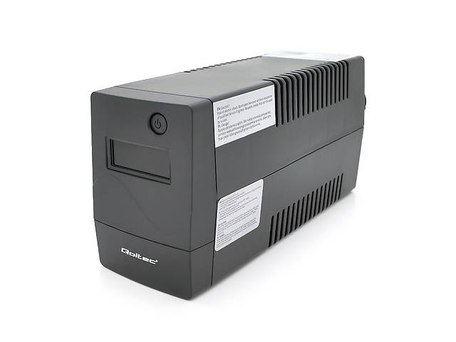 ИБП Qoltec QLT600 (360W) Proxima-L, LED, AVR, 2st, 2xSCHUKO socket, 1x12V7Ah, plastik Case, Q4