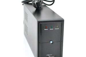 ИБП Ritar E-RTM650 (390W) ELF-L, LED, AVR, 2st, 2xSCHUKO socket, 1x12V7Ah, metal Case Q4 (310*85*140)