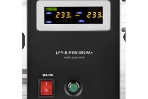 ИБП с правильной синусоидой 12V LPY-B-PSW-500VA+ (350Вт) 5A/10A Купи уже сегодня!