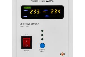 ИБП с правильной синусоидой 12V LPY-PSW-500VA+ (350Вт) 5A/10A Купи уже сегодня!