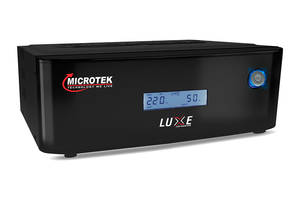 ИБП с правильной синусоидой Microtek Luxe SW 1000/12V (640W), под внешний АКБ 12V, ток заряда 10A