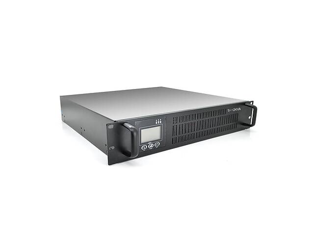 ИБП с правильной синусоидой ONLINE Ritar RT-2KS-LCD, RACK 2000VA (1800Вт), 72 В, Встроенная батарея 12V 7,5 Ah х 6 шт...