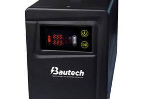 ИБП с правильной синусоидой PSW-Blautech-1500VA (900W), 24V ток заряда до 10А Q2