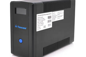 ИБП TESCOM TCM1200 (720W), LCD, AVR, 3st, 4xSCHUKO socket, 2x12V7Ah, RS232, USB, RJ45, plastik Case ( 460 x 225 x 245...